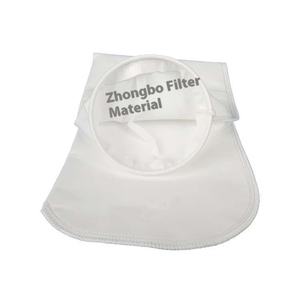 नंबर 2 पीपी तार सीम स्टेनलेस स्टील की अंगूठी उच्च तापमान प्रतिरोधी एसिड और अलकाली तरल फिल्टर बैग - Product Image 2