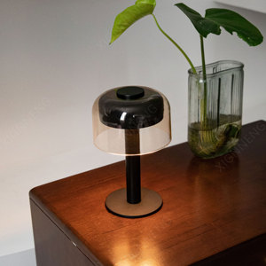 Kim Loại Bền cơ sở hiện đại bảng đèn rõ ràng Acrylic Chụp đèn điều khiển cảm ứng <span class=keywords><strong>LED</strong></span> từ tính Sạc Pin hoạt động linh hoạt - Product Image 2