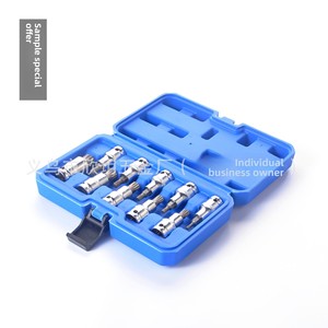 Jeu de douilles à cliquet professionnel pour réparation automobile, 10 pièces, type H, finition brillante - Product Image 3