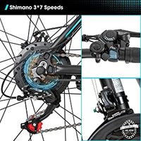 Livraison gratuite aux États-Unis, vélo électrique de montagne en alliage d'aluminium de 26, 27,5 et 29 pouces, 350W, 36V