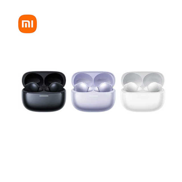 2025 New RedMi Buds 6 Pro In-Ear Headphones 55dB 4khz AI Active Noise Cancellation BT 5.3 TWS Wireless Earphone