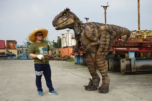 Guangzhou Nanqi hecho a mano realista silicona León mascota disfraz tamaño humano Cosplay rendimiento accesorios Animal disfraz para evento - Product Image 3