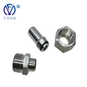 Raccord de tuyauterie hydraulique soudé en acier inoxydable Feman 304, type droit, pour usage industriel - Product Image 5