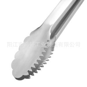 HONGXUAN 16-Inch Stainless Steel BBQ <b>Tongs</b> Anti-slip Heat Resistant <b>Kitchen</b> Food <b>Tongs</b> For Indoor Outdoor Use - Product Image 4