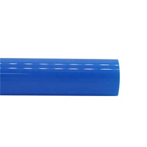 2025 New Arrival PVC chất liệu nhựa ống ống màu xanh tùy chỉnh <span class=keywords><strong>polycarbonate</strong></span> cho ánh sáng sử dụng đồ nội thất-grade vòng ống - Product Image 3