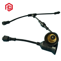 Nouveau style de base de lampe en NYLON noir avec adaptateur de douille E27 vers E40, connecteurs en cuivre 10A, support de lampe polyvalent UHF/RF
