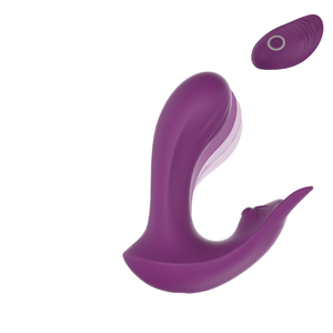 Drop Shipping 3-in-1 USB-betriebener realistischer weiblicher G-Punkt-Dildo <span class=keywords><strong>vibrator</strong></span> mit Zungen lecken und Slap-Klitoris stimulation - Product Image 1