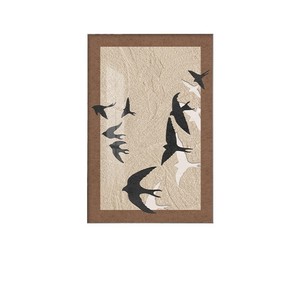 Modern Decorative Painting Geometric Abstraction Inkjet <b>Printing</b> Aluminum Alloy <b>Frame</b> 30-40mm Living Room Wall Art - Product Image 4