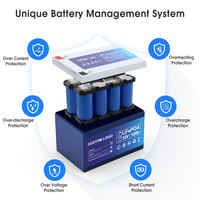Baterai Lithium Ion Lifepo4 12v 12ah Baterai Lithium Iron Phosphate Isi Ulang Baterai Lifepo4 untuk Sistem Solar UPS