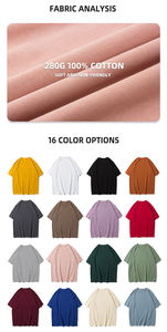 เสื้อยืดคอกลมผู้ชายผ้าฝ้าย 100% ปักโลโก้ตามสั่ง MOQ ต่ำ จำนวนมาก สำหรับชุดพนักงานบริษัท - Product Image 2