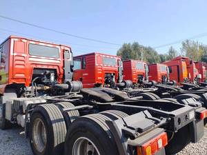 Usado 6X4 Shackman Tractor Truck 460HP 80TON Capacidad de tracción Diesel Combustible Transmisión automática Weichai Mini Heavy Truck Left - Product Image 6