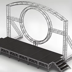 Structure d'éclairage extérieure en aluminium personnalisée pour présentoirs à tringles - Product Image 1