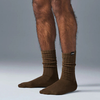 Chaussettes de yoga Pilates avec logo personnalisé pour femmes, chaussettes Gym Crew, logo brodé jacquard, chaussettes empilables antidérapantes et antidérapantes