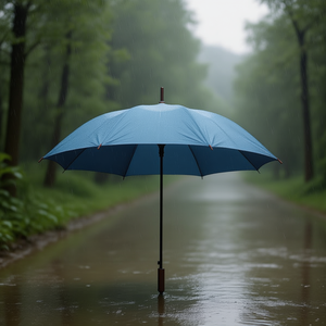 Feeling Rain Long <b>Umbrella</b> 230cm Auto Open Polyester <b>Windproof</b> Adult Use - Product Image 2