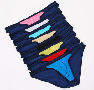 Slip da Uomo in 14 Colori, Alta Qualità, Comodi, Sexy, in Seta, a Vita Bassa - Product Image 4