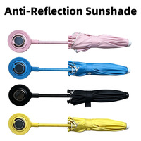 Parasol magnétique pour téléphone iPhone, protection anti-reflets, pare-soleil 360° °   Mini parapluie rotatif