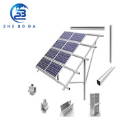 Système de montage au sol solaire à colonne unique en acier au carbone galvanisé à chaud pour modules photovoltaïques encadrés – Offre Spéciale