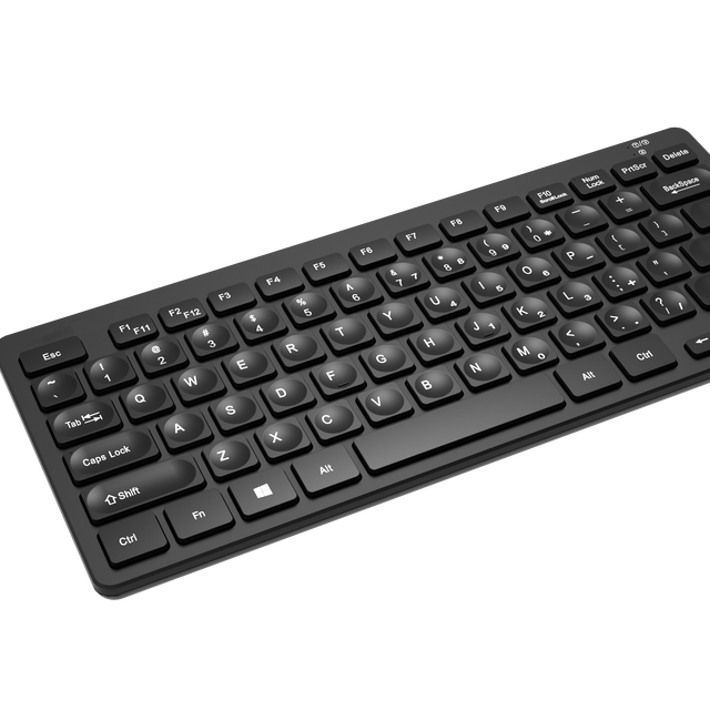 Custom Computer 78 Keys Keyboards Mini Office Wireless Keyboard for Pc Laptop