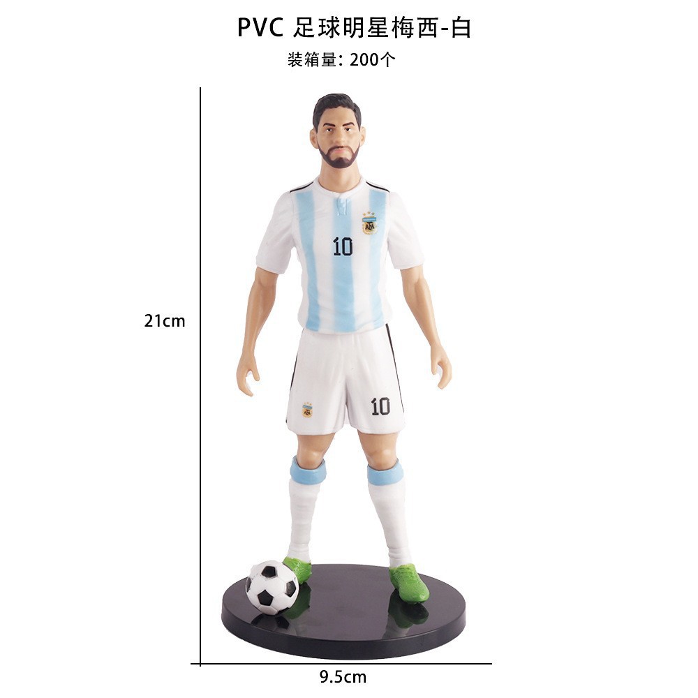 Soccer star messi-white-bagged