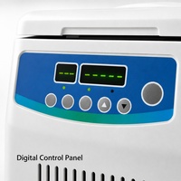 Centrifugeuse à rotor oscillant pour usage vétérinaire, pour le traitement et la purification stratifiée d'échantillons sanguins d'animaux, vitesse maximale 10000 tr/min, en acier inoxydable