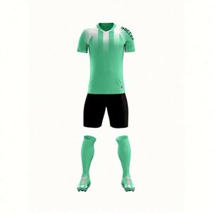 Uniformes de Fútbol al Por Mayor de Alta Calidad, Tallas Grandes, Transpirables, de Secado Rápido, 100% Poliéster, 220G, Unisex - Product Image 4