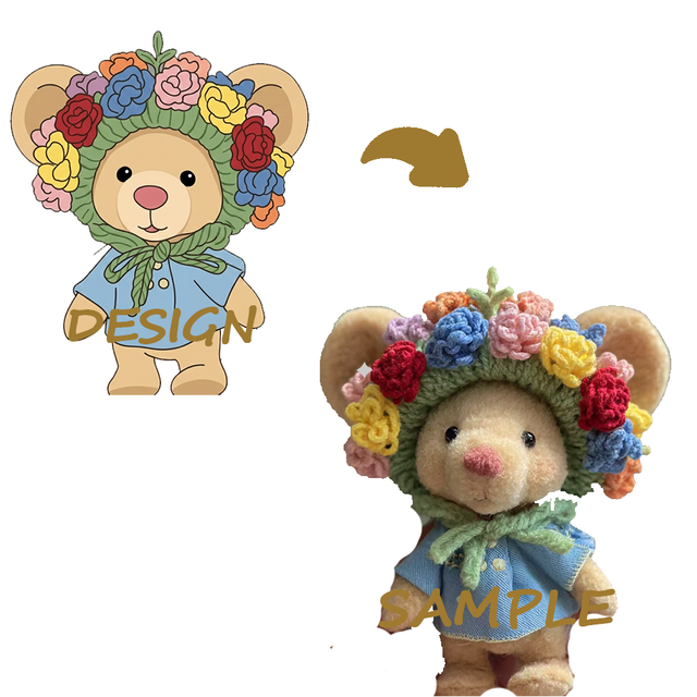 Custom Plush Keychain Blind Box Plush Keychain Manufacturer Custom Manufactured Plushies High Quality