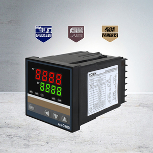 Nhiệt độ điều khiển nhiệt LCD hiển thị IP65 đánh giá 0.5C Độ phân giải 3-năm bảo hành tùy chỉnh OEM hỗ trợ cho lò nước - Product Image 6