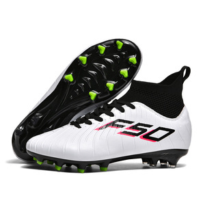 Zapatillas de fútbol transfronterizas de talla grande para niños, adolescentes y niñas, con letras, deportivas 2025, suministro directo de fábrica original. - Product Image 4