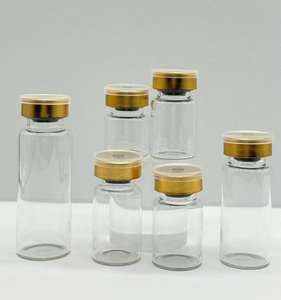 Botellas de Vidrio Borosilicato Estériles 2 en 1 para Péptidos, 5ml, 10ml, 15ml, 20ml - Product Image 6