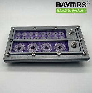 BAYMRS High Quality KBDM32/20 IP67 Aluminum Alloy <strong>Cable</strong> <strong>Entry</strong> System with Silver Gray Sealing Ring and Through Wall Plate <strong>Cover</strong> - Product Image 3
