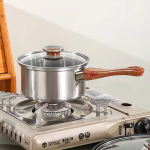 Juego de Utensilios de Cocina de Acero Inoxidable de 12 Piezas, Olla y Cacerola de 3L, Sartén, <span class=keywords><strong>Precio</strong></span> de Fábrica, Personalizado - Product Image 2