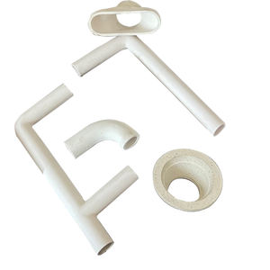 Fournisseur chinois de tubes en céramique d'alumine industrielle de qualité supérieure, résistants aux chocs thermiques, pour soudage, pliage, découpe, OEM, revendeur - Product Image 1