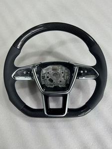 Nouveau volant en fibre de carbone pour Audi <span class=keywords><strong>A6</strong></span>/A7/A8 <span class=keywords><strong>Etron</strong></span> GT, améliorations OE 4N0419091 - Product Image 4