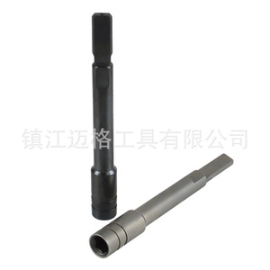 Flat <b>Extension</b> <b>Rod</b> 83mm Sandblasted Black Chromium Vanadium Steel For Auto Repair Tools - Product Image 3