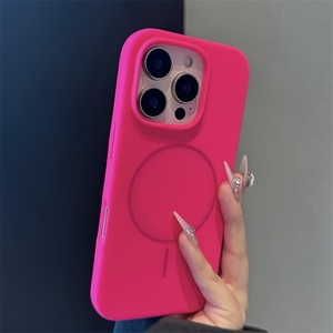 Funda Magnética de Silicona Suave para <span class=keywords><strong>iPhone</strong></span> Serie 17/16/15/14/<span class=keywords><strong>13</strong></span>/12/11, Funda Protectora con <span class=keywords><strong>Carga</strong></span> Inalámbrica CHAOYIDIAN - Product Image 1
