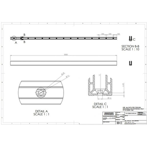 Hệ thống theo dõi sàn kính tùy chỉnh cho dân dụng và thương mại sử dụng bền và phong cách - Product Image 6