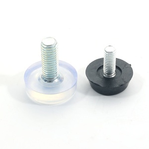 Tùy Chỉnh M6 Không Trượt Cao Su Có Thể Điều Chỉnh Chân San Lấp Mặt Bằng Vít Chân M8 San Lấp Mặt Bằng Chân Với T Nuts - Product Image 2