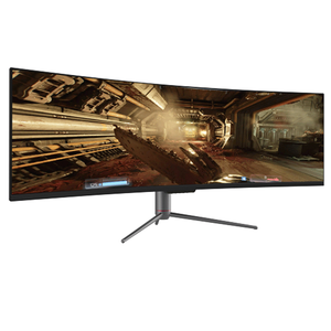 Ultra-largo <span class=keywords><strong>49</strong></span> pollici 4K QLED curvo Monitor da gioco 144Hz LCD LED Display per PC - Product Image 2