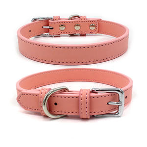 <span class=keywords><strong>Collar</strong></span> ajustable de flores PU para mascotas, <span class=keywords><strong>collar</strong></span> de cuero para perros y gatos, suministros para caminar - Product Image 4