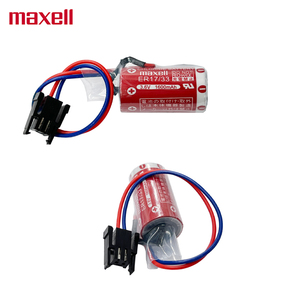 MAXELL ER17/33, 3,6 V, 1600mAh, OMRON, 3G2A9-BAT08, ER17/33, 3,6 V, 17330, máquina PLC, batería de litio de control industrial - Product Image 5