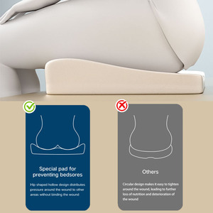 Cojín <span class=keywords><strong>de</strong></span> asiento médico <span class=keywords><strong>de</strong></span> espuma con memoria OEM, almohada correctora <span class=keywords><strong>de</strong></span> postura, cojín <span class=keywords><strong>de</strong></span> Gel para asiento <span class=keywords><strong>de</strong></span> silla <span class=keywords><strong>de</strong></span> ruedas - Product Image 3