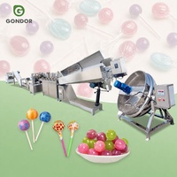 Machine semi-automatique pour la fabrication de sucettes à centre et de bonbons durs au Pakistan