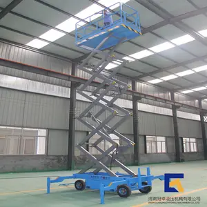 12m Self Propelled Battery Powered Telescopic Automatic Ladder Lift Electric Man Lifter With CE