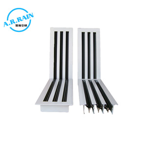 Thiết kế hiện đại nhôm tuyến tính khe khuếch tán không khí nướng cho HVAC điều hòa không khí hệ thống Kích thước - Product Image 2