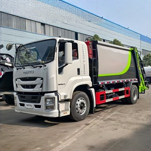 Camion compacteur de déchets Isuzu GIGA 16CBM à chargement arrière - Product Image 3