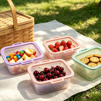 Sac de conservation en silicone transparent résistant au froid, conception durable pour la conservation des aliments au congélateur à long terme