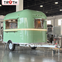 Camion mobile de restauration rapide Truth Snack Food Factory Concession Street, chariot de nourriture mobile, remorque de restauration rapide remorquable avec équipement