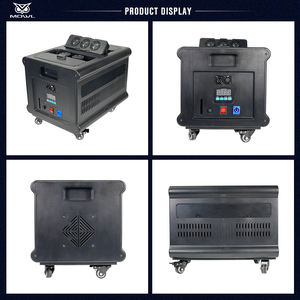 Máquina de Efeito de Palco 900W DMX com Saída Dupla para Fumaça e Névoa para Casamentos e Shows - Product Image 4