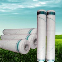 Filet de paillage agricole rond en HDPE vierge 100% stabilisé aux UV, résistant aux déchirures, pour ensilage et ensilage de paille