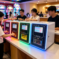 Nuevo Dispensador Inteligente de Fichas para Mostrador, Máquina Contadora de Monedas, Máquina Expendedora Automática de Fichas para Juegos de Arcade, para Centros de Juego y Entretenimiento